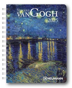 Vincent van Gogh 2025 - Diary - Buchkalender - Taschenkalender - 16,5x21,6