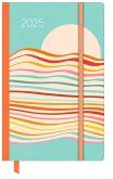 Dominique Vari Summerdream - Wochen-Notizkalender klein 2025 - Taschen-Kalender 9x14 cm - mit Verschlussband & Falttasche - Weekly