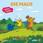 Die Maus 2025 - Broschürenkalender 30x30 cm (30x60 geöffnet) - Kalender mit Platz für Notizen - inkl. Poster - Wandplaner - Bildkalender - Wandkalender