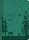 Buchkalender Nature Line Forest 2025 - Taschen-Kalender A5 - 1 Tag 1 Seite - 416 Seiten - Umwelt-Kalender - mit Hardcover - Alpha Edition