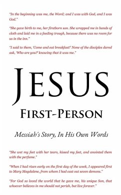 Jesus First-Person (eBook, ePUB) - Avraham, Izzy