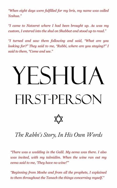 Yeshua First-Person (eBook, ePUB) Yeshua First-Person (eBook, ePUB)