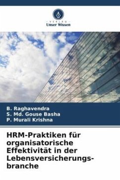 HRM-Praktiken für organisatorische Effektivität in der Lebensversicherungs- branche - Raghavendra, B.;Gouse Basha, S. Md.;Murali Krishna, P.