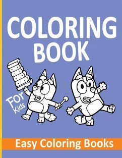 Bluey coloring book - Kassulke, Mia