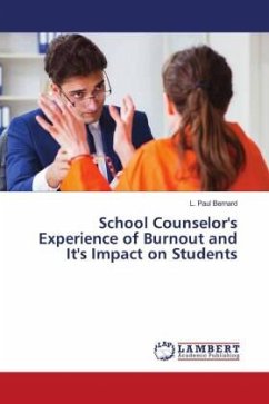 Cover School Counselor's Experience of Burnout and It's Impact on Students