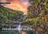 PALAZZI - Paradiese auf Erden 2025 Wandkalender, 70x50cm, Posterkalender mit brillanten Aufnahmen von Natur & Landschaft, hochwertige Panoramaaufnahmen, internationales Kalendarium