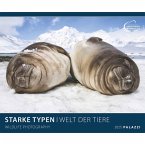 PALAZZI - Starke Typen 2025 Wandkalender, 70x50cm, Posterkalender mit brillanten Aufnahmen von WIldtieren, wunderbare Porträts und Momentaufnahmen, Textinfos, internationales Kalendarium