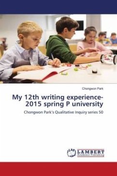 My 12th writing experience-2015 spring P university - Park, Chongwon