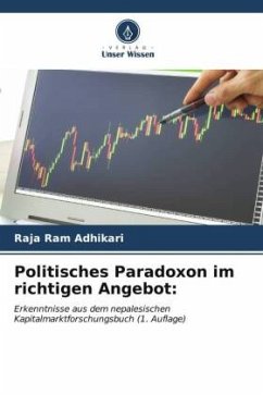 Politisches Paradoxon im richtigen Angebot: - Adhikari, Raja Ram