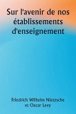 Sur l'avenir de nos établissements d'enseignement