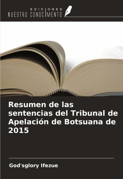 Cover Resumen de las sentencias del Tribunal de Apelación de Botsuana de 2015