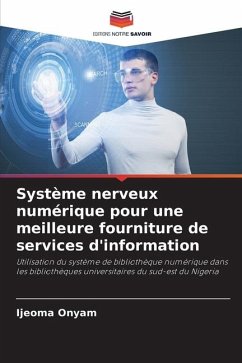 Système nerveux numérique pour une meilleure fourniture de services d'information - Onyam, Ijeoma