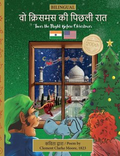 BILINGUAL 'Twas the Night Before Christmas - 200th Anniversary Edition - Moore, Clement Clarke