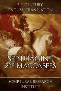 Septuagint - 2n¿ Maccabees (eBook, ePUB) - Institute, Scriptural Research