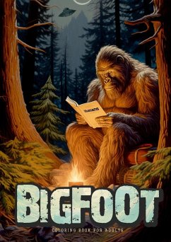 Bigfoot oloring Book for Adults - Publishing, Monsoon;Grafik, Musterstück