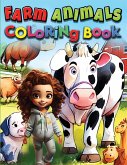 Farm Animals Coloring Book For Kids