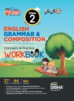 Perfect Genius Class 2 English Grammar & Composition Concepts & Practice Workbook   Follows NEP 2020 Guidelines - Disha Experts