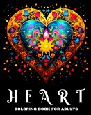 Heart Coloring Book for Adults