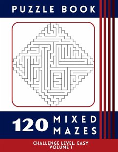 120 Mixed Mazes - Easy Volume 1 - Publishing, Hazel Group