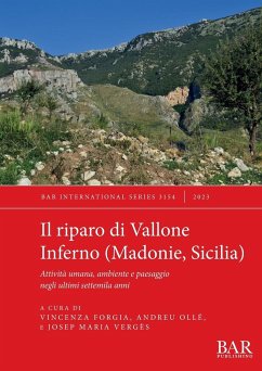 Il riparo di Vallone Inferno (Madonie, Sicilia) - Vergès, Josep Maria