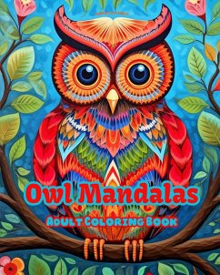 Owl Mandalas   Adult Coloring Book   Anti-Stress and Relaxing Mandalas to Promote Creativity - Editions, Inspiring Colors
