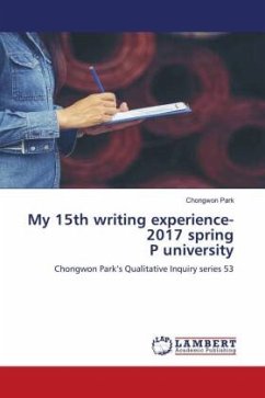 My 15th writing experience-2017 spring P university