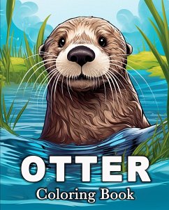 Otter Coloring Book - Bb, Mandykfm