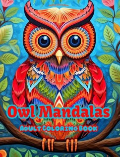 Owl Mandalas Adult Coloring Book Anti-Stress and Relaxing Mandalas to Promote Creativity - Editions, Inspiring Colors