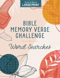 Bible Memory Verse Challenge Word Searches Large Print - Compiled By Barbour Staff