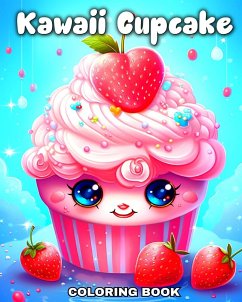 Kawaii Cupcake Coloring Book - Riley, Lucy