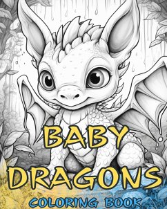 Cover BABY DRAGONS Coloring Book