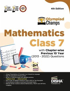 Olympiad Champs Mathematics Class 7 with Chapter-wise Previous 10 Year (2013 - 2022) Questions 4th Edition   Complete Prep Guide with Theory, PYQs, Past & Practice Exercise   - Disha Experts