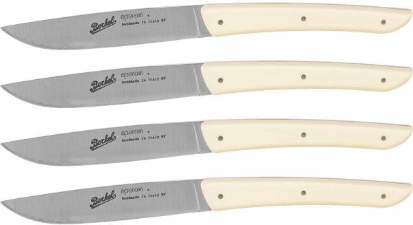 Berkel Steakmesser-Set 4-tlg. Color crema