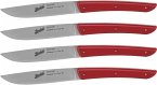 Berkel Steakmesser-Set 4-tlg. Color rosso