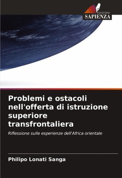 Cover Problemi e ostacoli nell'offerta di istruzione superiore transfrontaliera