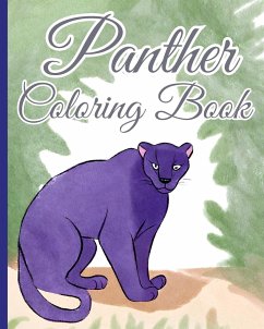 Panther Coloring Book For Girls, Boys - Nguyen, Thy