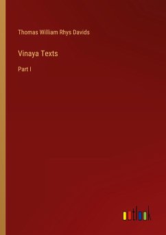 Vinaya Texts - Davids, Thomas William Rhys