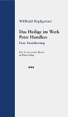 Das Heilige im Werk Peter Handkes