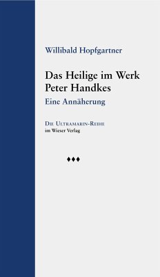 Cover Das Heilige im Werk Peter Handkes
