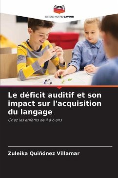 Le déficit auditif et son impact sur l'acquisition du langage - Quiñónez Villamar, Zuleika