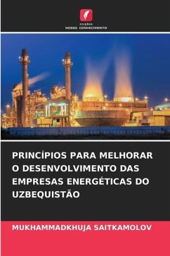 PRINCÍPIOS PARA MELHORAR O DESENVOLVIMENTO DAS EMPRESAS ENERGÉTICAS DO UZBEQUISTÃO - Saitkamolov, Mukhammadkhuja