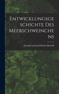Cover Entwicklungsgeschichte Des Meerschweinchens