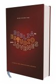 Rvr60, Biblia de Estudio Para Jóvenes Adolescentes, Tapa Dura, Palabras de Jesús En Rojo, Comfort Print