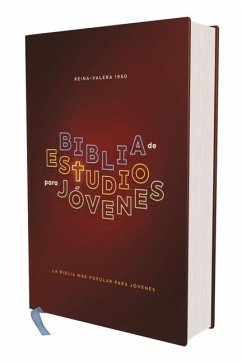 Cover Rvr60, Biblia de Estudio Para Jóvenes Adolescentes, Tapa Dura, Palabras de Jesús En Rojo, Comfort Print