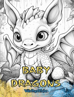 BABY DRAGONS Värityskirja - Books, Baby Dragons Coloring