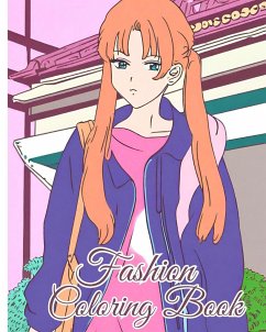 Fashion Coloring Book For Girls - Nguyen, Thy