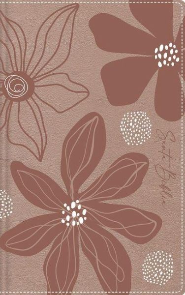 RVR60, Biblia de Estudio para Jovenes Adolescentes, Leathersoft, Oro Rosa, Palabras de Jesus en Rojo, Comfort Print