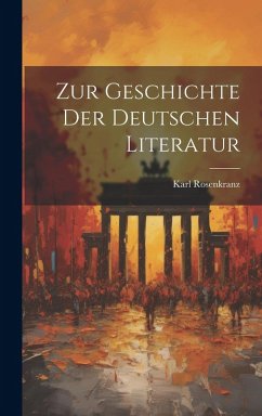 Cover Zur Geschichte der Deutschen Literatur