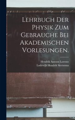 Cover Lehrbuch der Physik zum Gebrauche bei akademischen Vorlesungen.