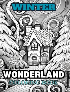 WINTER WONDERLAND Coloring Book for Adults - Books, Adult Coloring